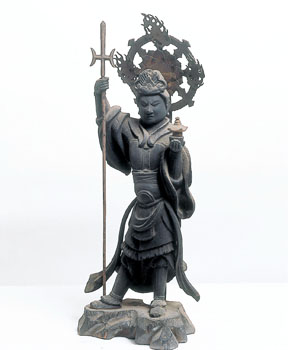 善国寺の毘沙門天像