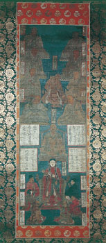 林光寺の高僧先達連座画像