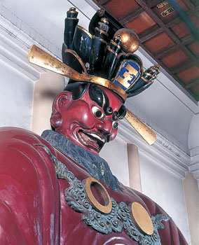 太宗寺の閻魔像　尊顔