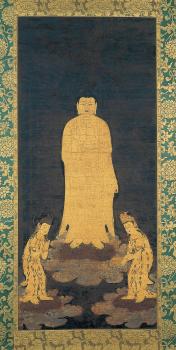 阿弥陀三尊来迎図