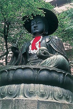 銅造地蔵菩薩坐像