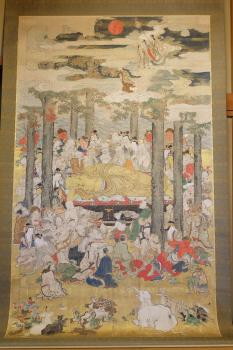 光照寺の涅槃図