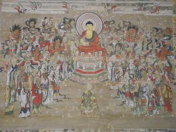 無量寿経曼荼羅　主尊