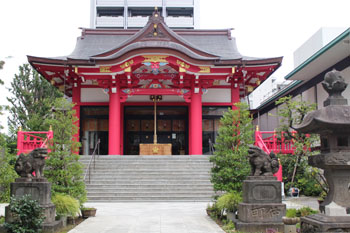 成子天神社　社殿
