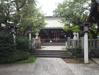 氷川神社　社殿