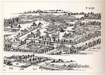 『江戸名所図会』挿絵「濟松寺」