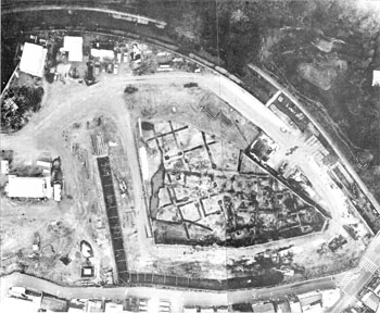 妙正寺川No.１遺跡１次調査　調査区全景