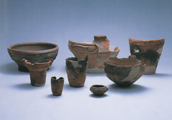 市谷加賀町二丁目遺跡２次調査　出土縄文土器（中期後半）