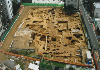 南榎町遺跡３次調査　調査区①～③全景